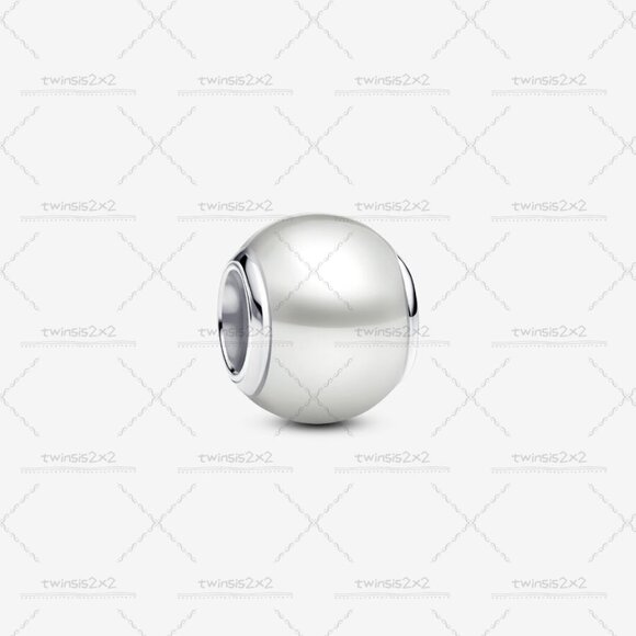 Pandora White Charm|Pendant - Picture 1 of 2